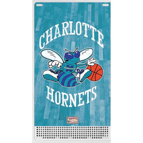 NBA Charlotte Hornets Hardwood Classics Xbox Series S Console Skin
